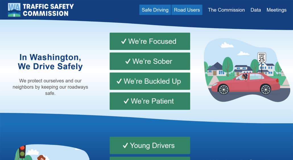 Washington Traffic Safety Commission website